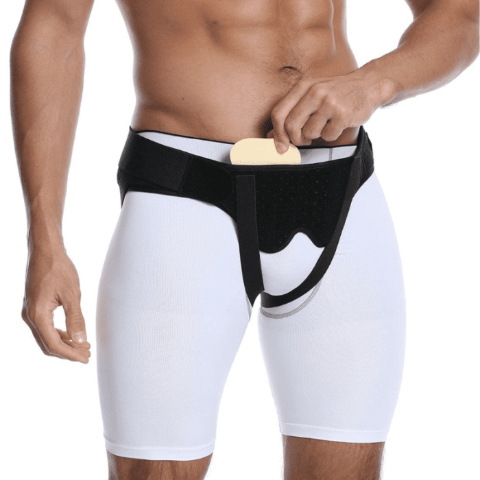 cinta para hernia inguinal reforcado reliefstrap soutipoa