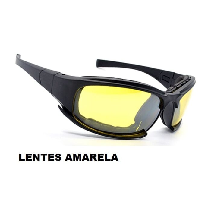 oculos militar tatico polarizado 3 lentes uv400 daisy x7