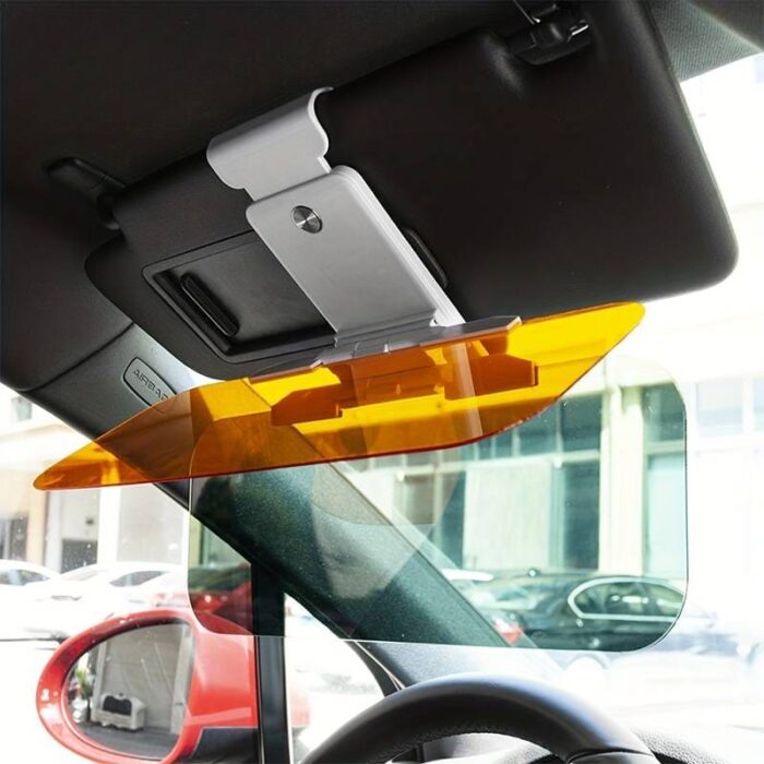 viseira anti reflexo para carro 2 em 1 dia e noite visor quebra sol drivevue soutipoa